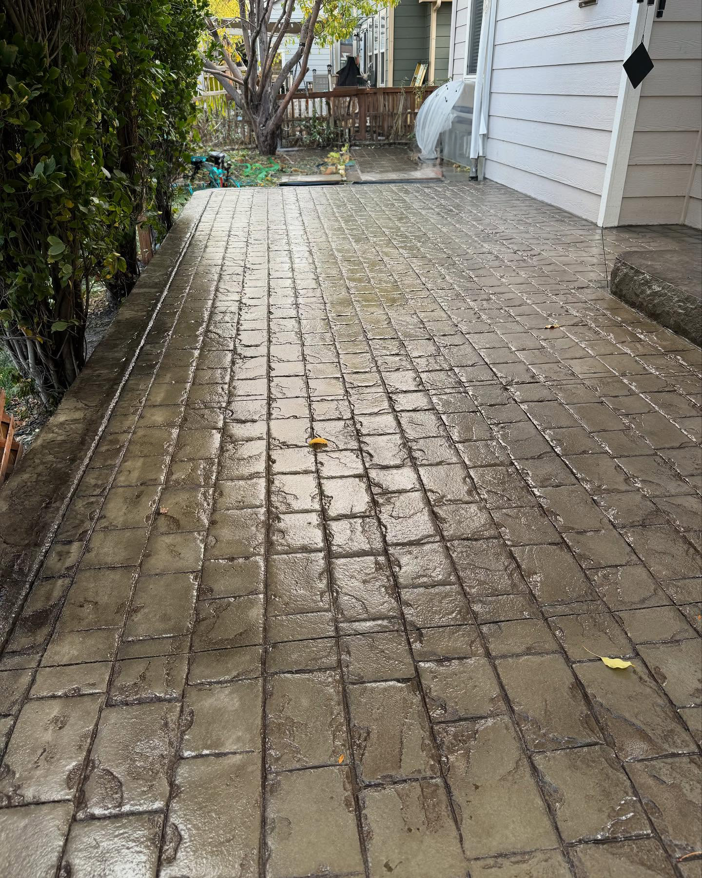 Decorative Stamped Patio